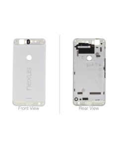 Genuine Huawei Nexus 6P Nin-A2 / Nin-A22 White Rear / Battery Cover with Buttons & NFC - 02350NEE