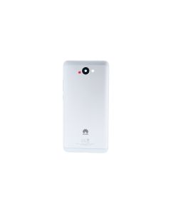 Genuine Huawei Y7 2017 / Toronto-L01 Silver Rear / Battery Cover - 02351HFC