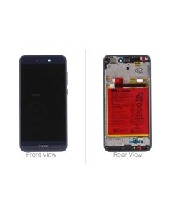 Genuine Huawei P8 Lite 2017 PRA-L21 Blue LCD Screen & Digitizer With Battery - 02351VBP