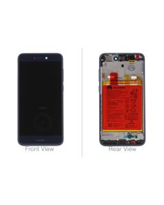Genuine Huawei P8 Lite 2017, P9 Lite 2017 Blue LCD Screen & Digitizer With Battery - 02351VBV