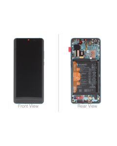 Official Huawei P30 Pro Aurora Blue LCD Screen & Digitizer with Battery - 02352PGE