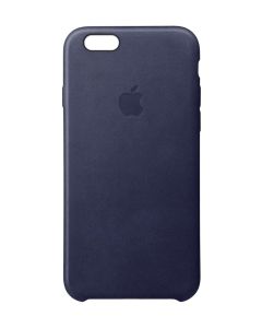 Official Apple iPhone 6 Plus, 6S Plus Leather Case - Dark Blue
