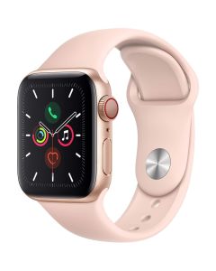 APPLE Watch Series 5 - Gold Aluminium with Pink Sand Sports Band, 44 mm - MWVE2B/A - A-Grade