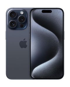 Apple iPhone 15 Pro 256GB Blue Titanium Sim Free / Unlocked Mobile Phone - MTV63ZD/A