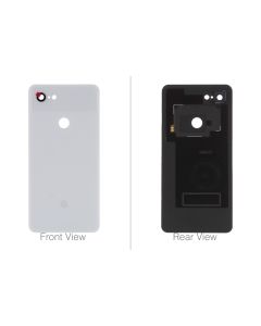 Official Google Pixel 3 XL Clearly White Battery / Rear Cover - 20GC1WW0S01