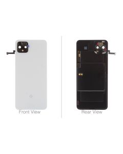 Official Google Pixel 4 XL Clearly White Rear / Battery Cover - 20GC2WW0002