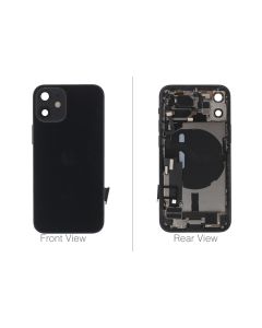 Official Apple iPhone 12 Mini Black Battery Cover (OEM Pulled)