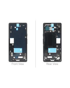 Official Google Pixel 7a Charcoal Black Chassis / Middle Cover - G949-00368-00
