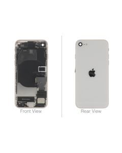 Official Apple iPhone SE 2022 White Battery Cover (OEM Pulled)
