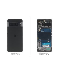 Official Google Pixel 8 Pro Obsidian Rear / Battery Cover - G949-00693-01