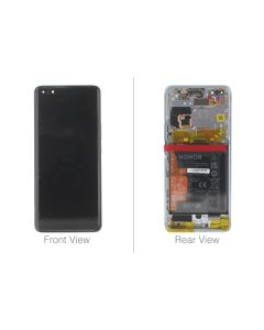 Official Honor Magic 4 Pro (LGE-NX9) Cyan LCD Screen & Digitizer - 0235ACGL