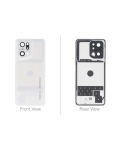 Official Oppo Find X5 Pro CPH2305 White Battery Cover - 4150008