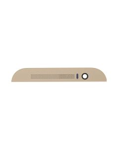 Genuine HTC One M8 2014 Flagship, One M8s Gold Upper Deco Plate with Camera Lens - 74H02634-02M