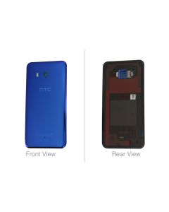 Genuine HTC U11 Sapphire Blue Rear Glass / Battery Cover With Adhesive - 74H03337-15M