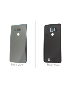 Genuine HTC U11+ Ceramic Black Rear Glass / Battery Cover - 74H03462-03M