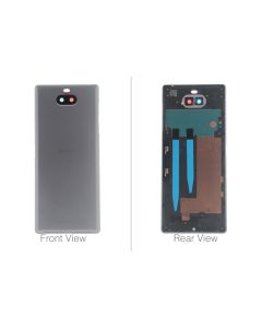 Official Sony Xperia 10 Plus Silver Battery Cover - 78PD1400020