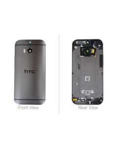 Genuine HTC One M8s Grey Laser Etching Rear / Battery Cover - 83H40034-01