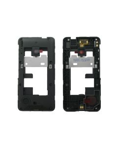 Genuine Nokia Lumia 530 Black Middle Cover / Chassis With Lens - 9503237