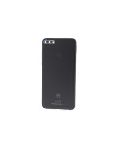 Genuine Huawei Y7 2018 London-L21B Black Rear / Battery Cover with Fingerprint Sensor - 97070THN
