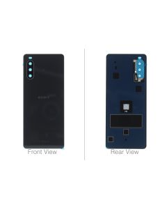 Official Sony Xperia 10 III XQ-BT52 Black Battery Cover - A5040374A