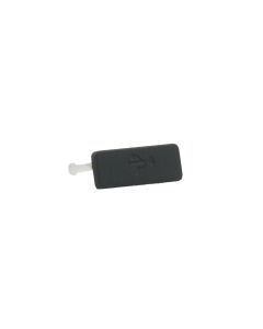 Genuine Sony LT26i Xperia S Black USB Charging Port Cover - 1248-2368