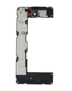 Genuine Microsoft Lumia 650, Lumia 650 Dual Sim Black / Dark Silver Middle Cover - 02511V0