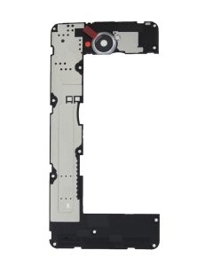 Genuine Microsoft Lumia 650, Lumia 650 Dual Sim White / Light Silver Middle Cover - 02511V1
