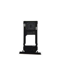 Genuine Sony Xperia X Compact F5321 Black Sim & Memory Card Tray - 1304-1918