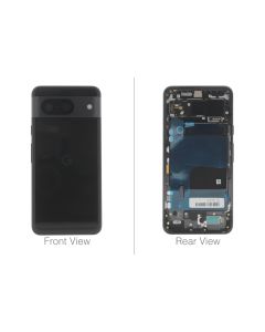 Official Google Pixel 8 Obsidian Rear / Battery Cover - G949-00563-01