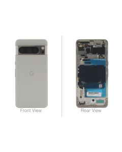 Official Google Pixel 8 Pro Porcelain White Rear / Battery Cover - G949-00694-01