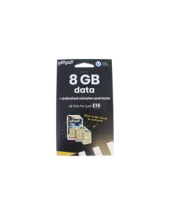 giffgaff £15 Pre Pay SIM Card