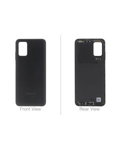 Genuine Samsung Galaxy A03s SM-A037 Battery Cover Black - GH81-21266A