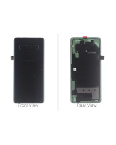 Official Samsung Galaxy S10+ G975 Prism Black Battery Cover - GH82-18406A