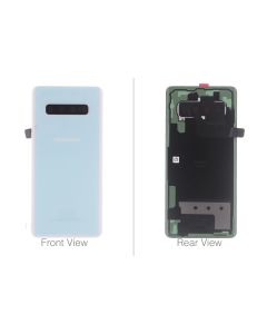 Official Samsung Galaxy S10+ G975 Prism White Battery Cover - GH82-18406F