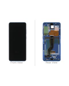 Official Samsung Galaxy S20+ 5G SM-G986 & S20+ SM-G985 Aura Blue LCD Screen & Digitizer - GH82-22145H / GH82-22134H
