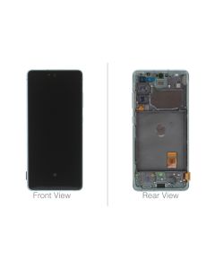 Official Samsung Galaxy S20 FE 5G SM-G781 Cloud Mint LCD Screen & Digitizer - GH82-24215D / GH82-24214D