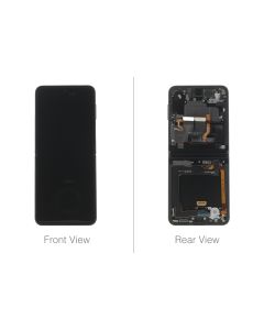 Official Samsung Galaxy Z Flip 3 5G Black Inner Flip LCD Screen (No Camera) - GH82-27244A / GH82-27243A