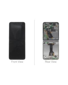 Official Samsung Z Flip 5 5G SM-F731 Cream Inner LCD Screen & Digitizer - GH82-31827B