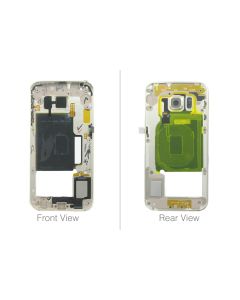 Genuine Samsung Galaxy S6 Edge G925F Gold Chassis / Middle Cover - GH96-08595C