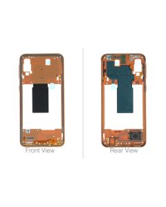 Genuine Samsung Galaxy A40 SM-A405 Coral Middle Cover - GH97-22974D