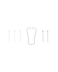 Genuine Samsung Galaxy Tab S3 9.7 SM-T820, SM-T825, Tab S4 10.5, Note 8 White S Pen Replacement Tips - GH98-40270B