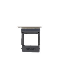 Genuine Samsung Galaxy A8 2018 SM-A530 Dual Sim Gold Sim Tray - GH98-42520C