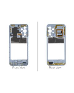 Official Samsung SM-A236 Galaxy A23 5G Blue Chassis / Middle Frame - GH98-47823C