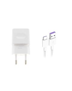 Official Huawei HW-050100E01 0.2Amp White Type C Mains Charger - EU