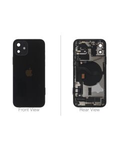 Official Apple iPhone 12 Black Battery Cover (OEM Pulled)
