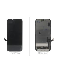 Official Apple iPhone 14 Black LCD Screen & Digitizer No Touch IC Chip (OEM Pulled) (LG Version)