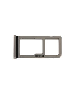 Genuine Nokia 8 Dual Sim Silver Grey Sim & Memory Card Tray - MENB102039A