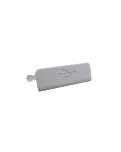 Genuine Sony LT26i Xperia S White USB Charging Port Cover - 1254-7102